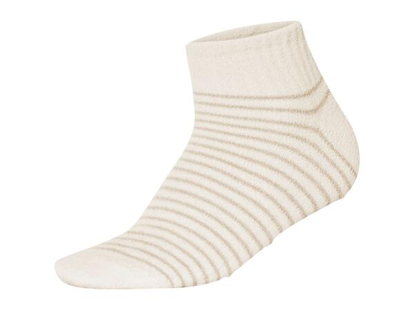 Esmara Ladies' Beige Slipper Socks - 2 Pairs