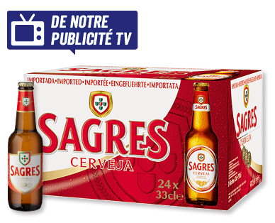 Bière portugaise SAGRES