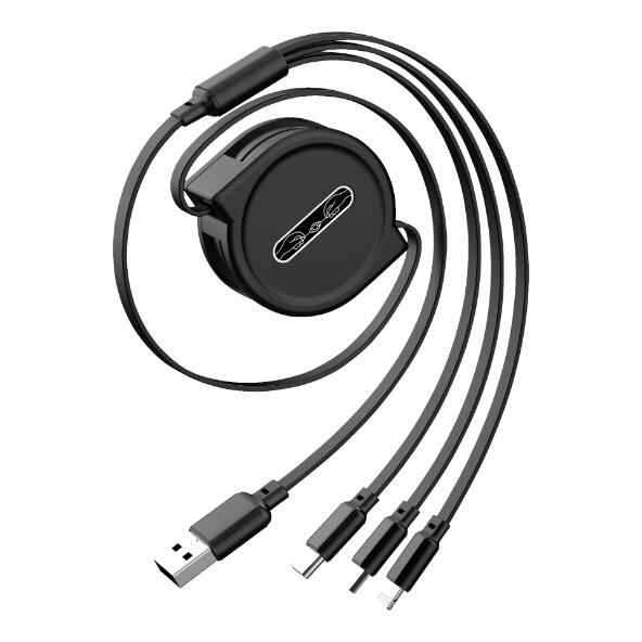 MAGINON(R) Aufrollbares 3-in-1-Ladekabel