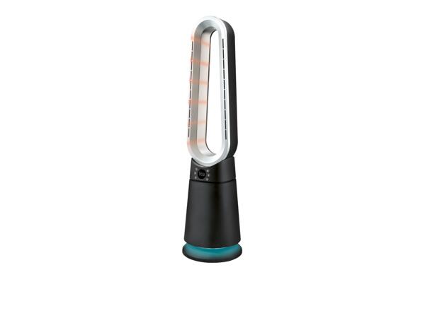 Bladeless Fan Heater With LED