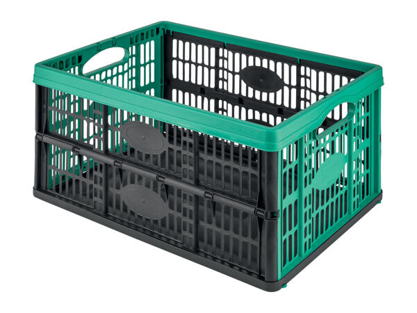 Livarno Home 32L Recycled Plastic Collapsible Crate