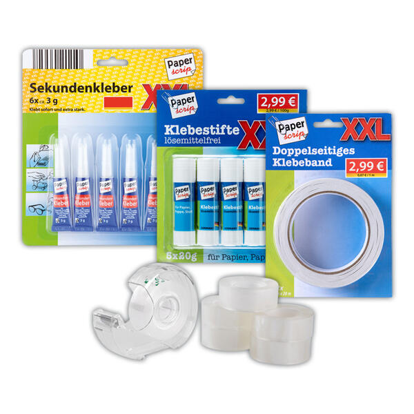 XXL-Klebe-Sortiment