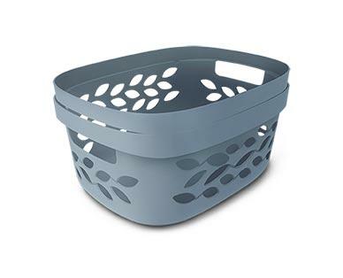 Huntington Home Leaf Deco Basket