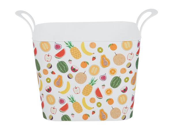 Livarno Home Flexible Tub - Fruits
