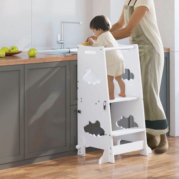 HOME CREATION(R) Lernturm mit Kreidetafel