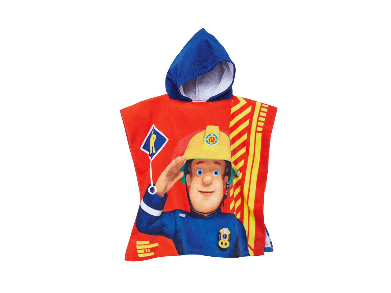 Strandponcho/badehåndklæde