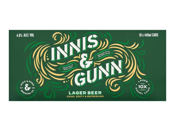 Innis & Gunn Lager Beer 4.6% 10x440ml