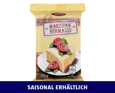 BELLA 
 MARZIPAN-ROHMASSE