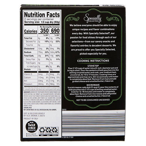 Garlic & Herb Goat Cheese Risotto, 6.5 oz