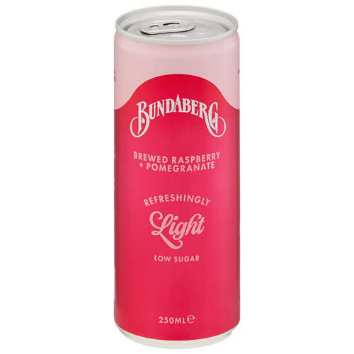 Brewed Raspberry + Pomegranate 4 Pack 250ml