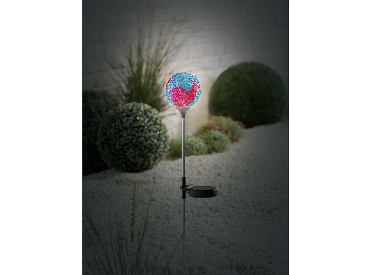 LED Mosaic Solar Light