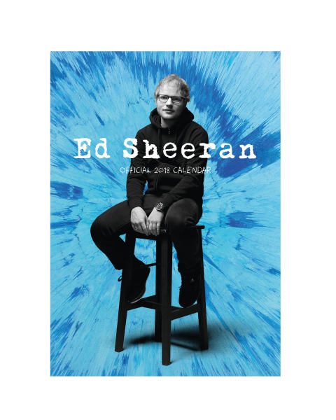 Ed Sheeran Calendar 2018