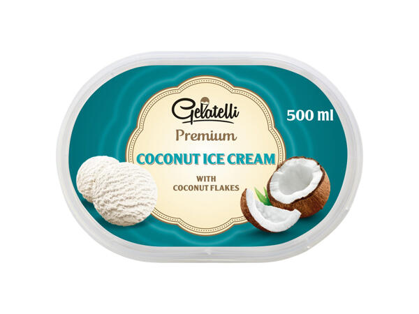 Înghețată cu lapte de cocos
