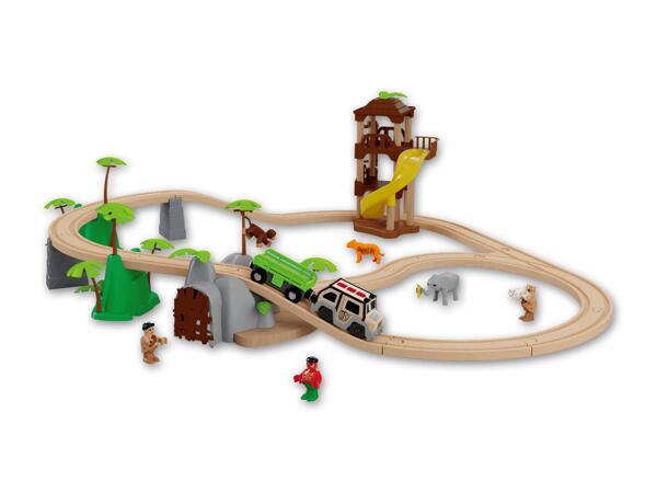 Holz Eisenbahnset "L"