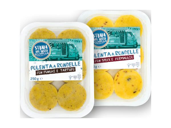 Polenta slices