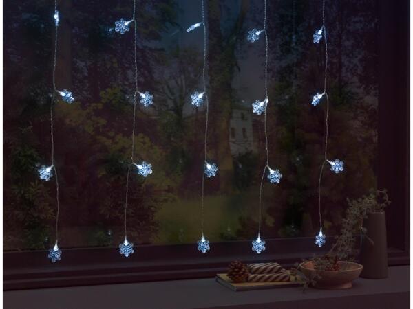 Světelný LED závěs, 40 LED