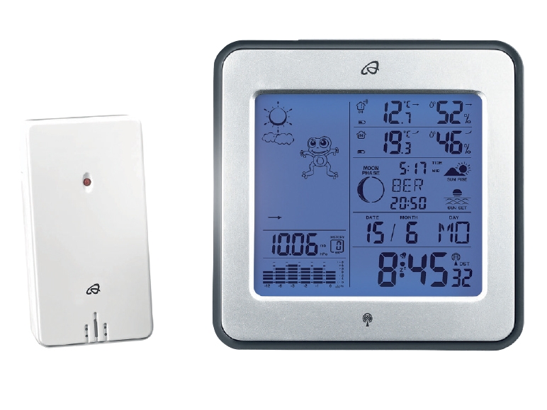 AURIOL Radio-Controlled Weather Station