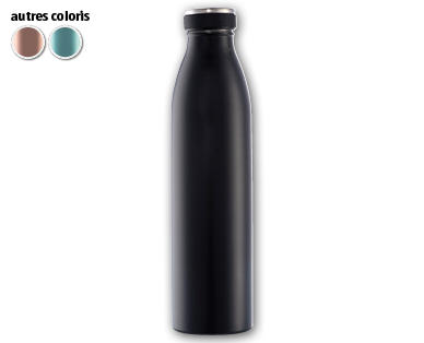 CROFTON(R) Bouteille isotherme au design métallique
