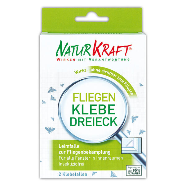 Fliegen Klebedreieck / Lebensmittel Mottenfalle