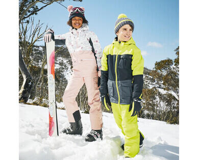Children's Snow Pants - Pink or Charcoal