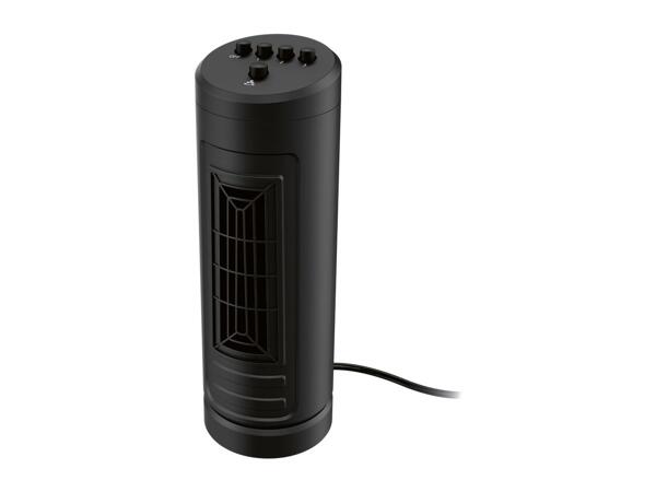 Silvercrest Mini Tower Fan - Black