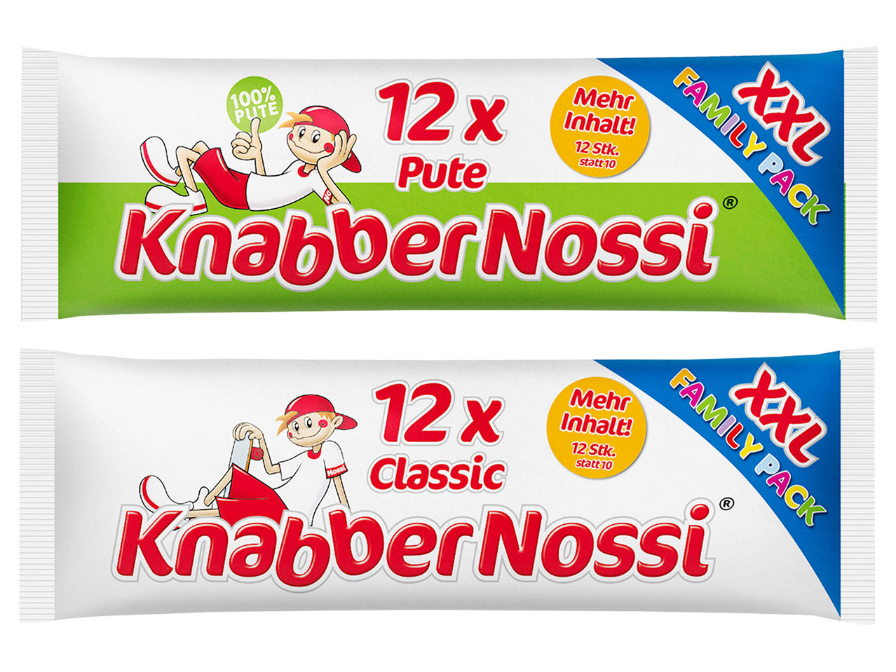 Knabbernossi Familypack