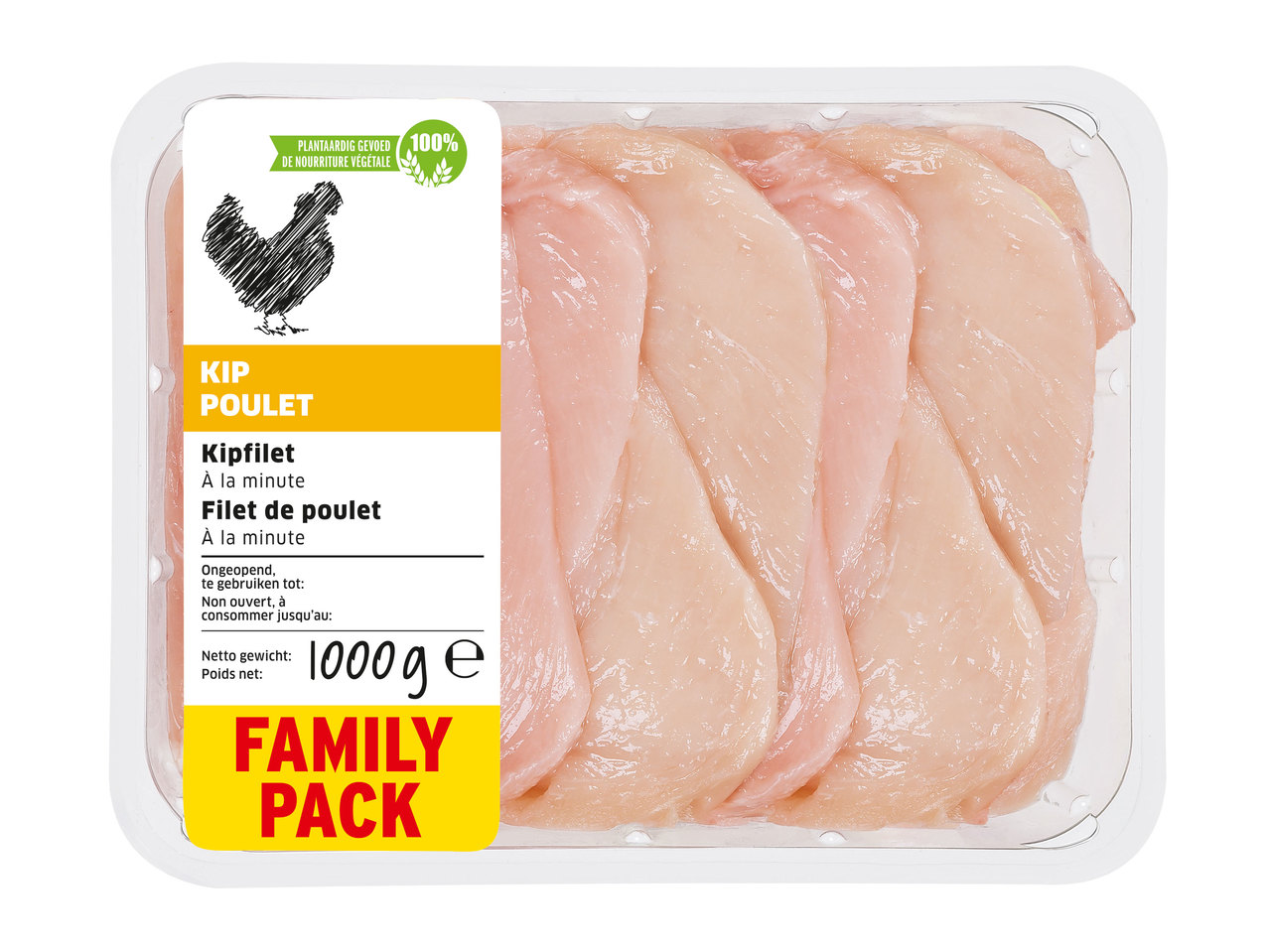 Filets de poulet à la minute