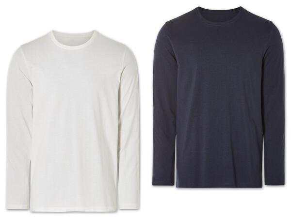 Herren Langarmshirt, 2 Stück