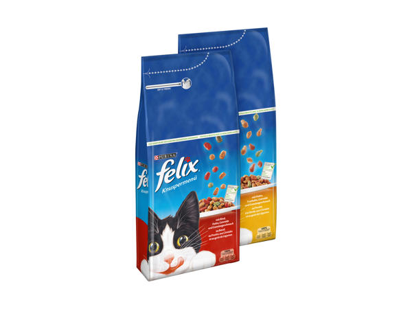 Aliments secs pour chats Felix