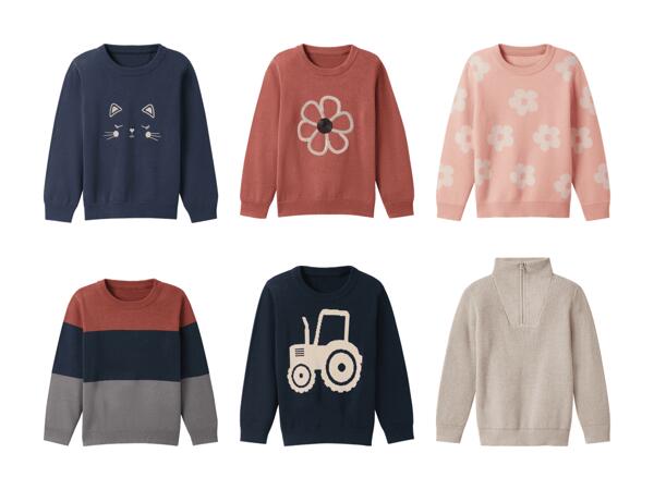 Pull à mailles fines