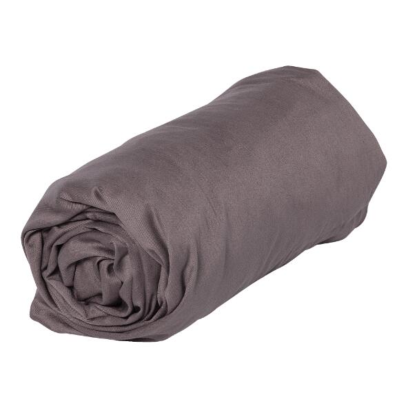 NOVITESSE(R) 				Drap-housse en satin, 2 pers.