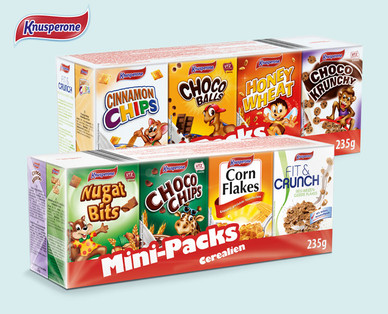 KNUSPERONE Mini-Packs-Cerealien