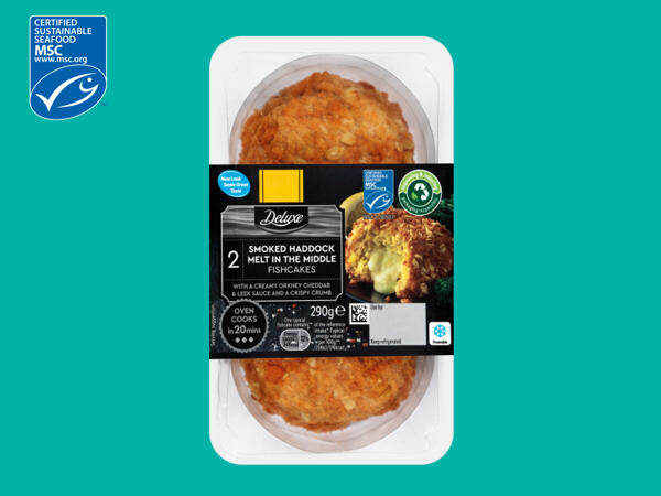 Deluxe 2 Smoked Haddock Melt In The Middle Fishcakes