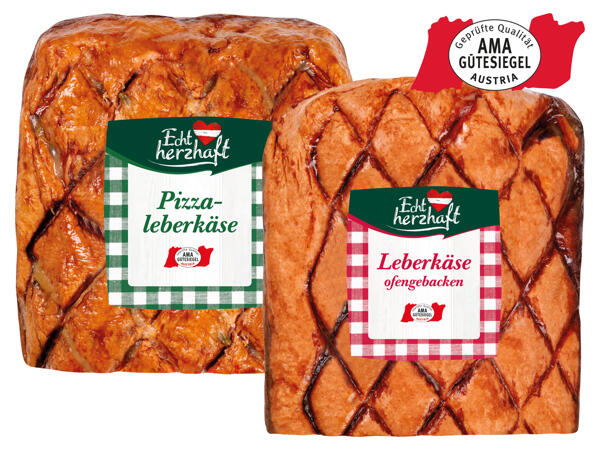 Leberkäse oder Pizzaleberkäse