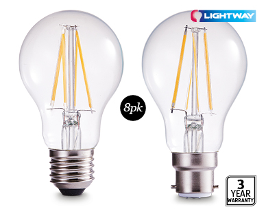 Assorted 4W and 7W LED Design Bulbs