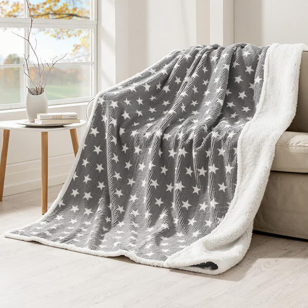 Kuscheldecke "Popcorn-Sherpa"