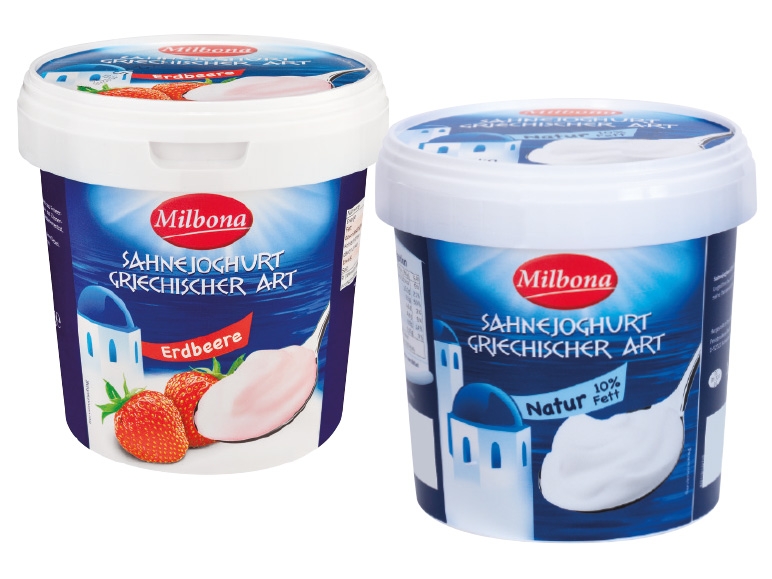 MILBONA Sahnejoghurt Griechischer Art
