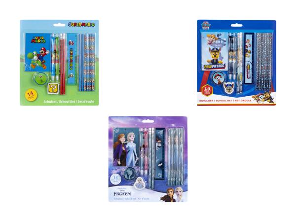 Set pour l'école, 14 pièces