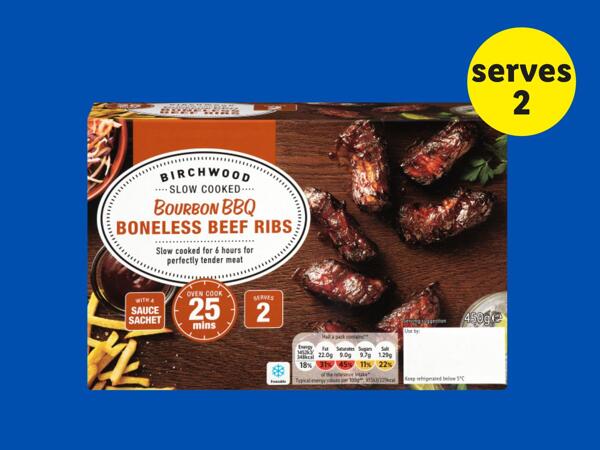 Birchwood Bourbon BBQ Boneless Beef Ribs