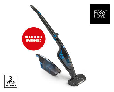 Cordless 2-in-1 Rechargeable Vacuum Cleaner – Black