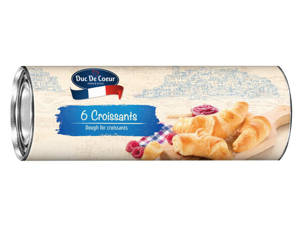 Fertig Croissant zum Ausrollen
