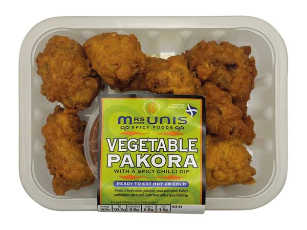 Mrs Unis Sweet Potato & Red Onion pakora 200g