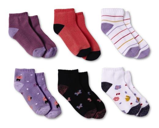 Lily & Dan 
 Toddler 6-Pair Socks