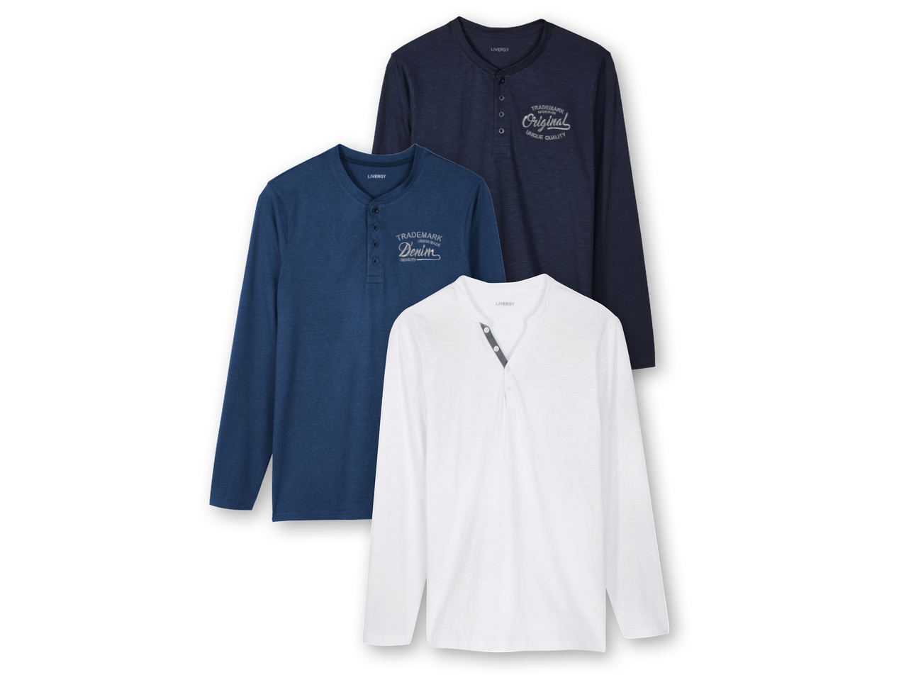 LIVERGY Men's Long-Sleeved Top