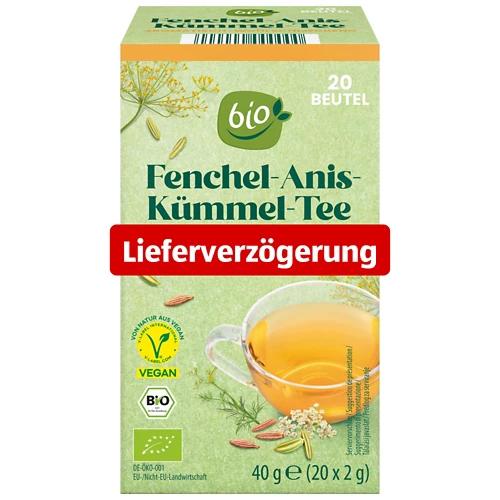 BIO Klassik Kräutertee, Fenchel-Anis-Kreuz-kümmel