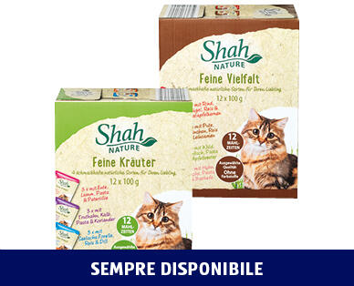 SHAH NATURE
CIBO PER GATTI NATURE