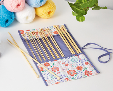 Bamboo Knitting Needles 10pk