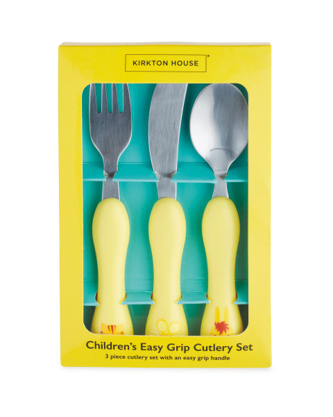 Children's Easy-Grip Cutlery Set