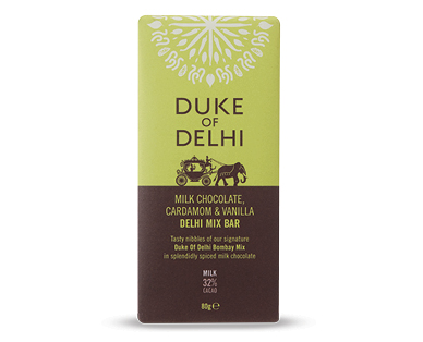 DUKE OF DELHI CHOCOLATE BARS 80G