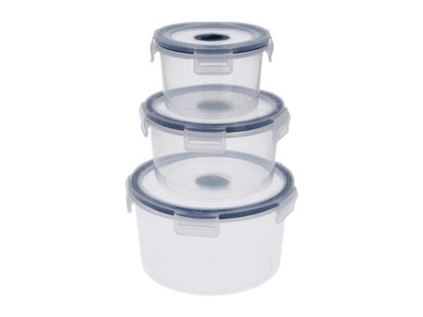 Silvercrest Microwaveable Container Set - Set of 3